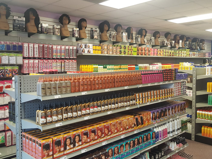 Beauty Supply Institute, Beauty Supply Shelves